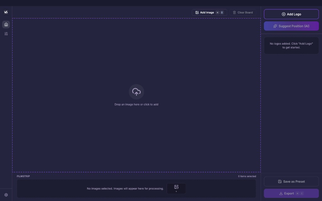 Watermark Studio — Desktop watermarking app with AI-powered placement